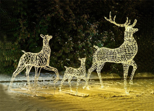 Светодиодные фигуры животных в Череповеце